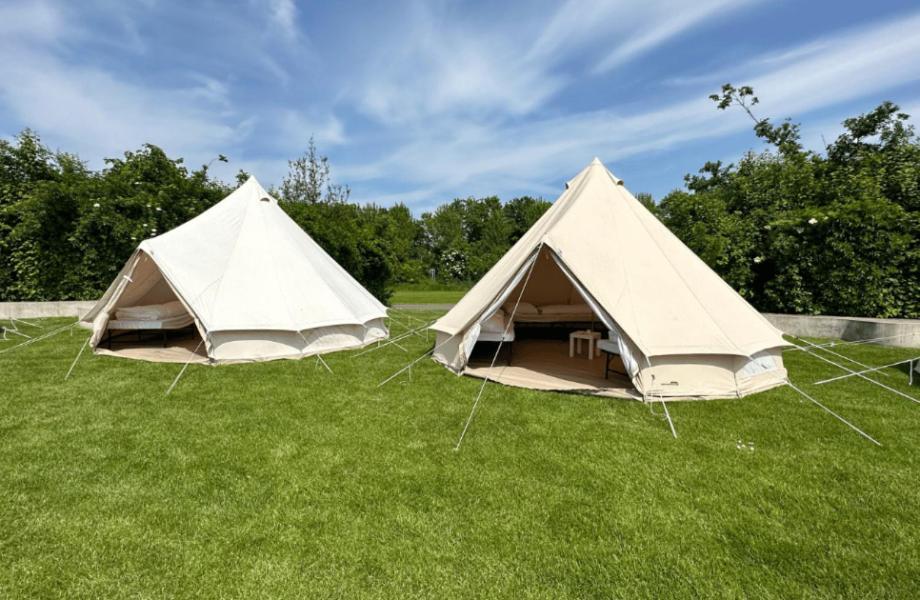 100 Jaar Tt Circuit Assen 2025 Glamping Incl Stroom Dış mekan fotoğraf