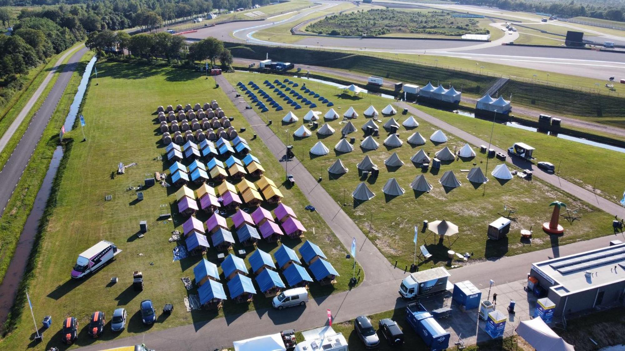 100 Jaar Tt Circuit Assen 2025 Glamping Incl Stroom Dış mekan fotoğraf