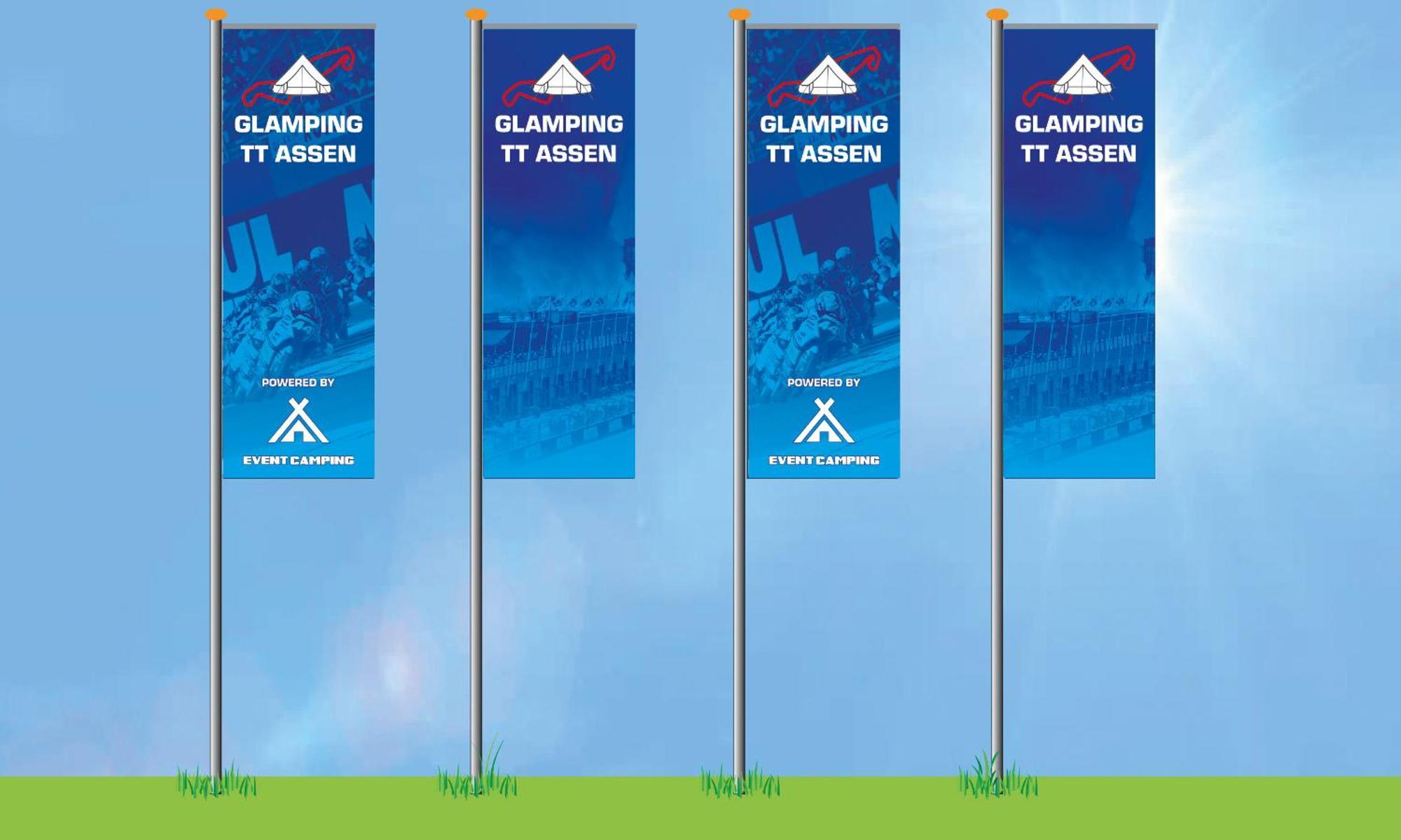 100 Jaar Tt Circuit Assen 2025 Glamping Incl Stroom Dış mekan fotoğraf